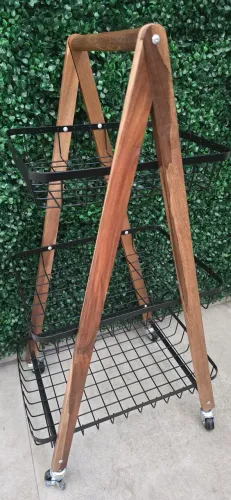 FRUTEIRA DE CHÃO 45 CM X 84 CM ACÁCIA FORJ
