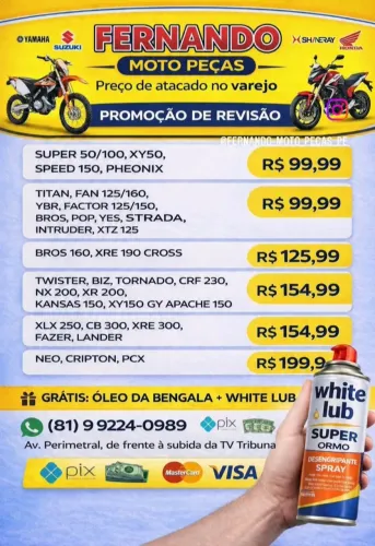Revisão de Moto 