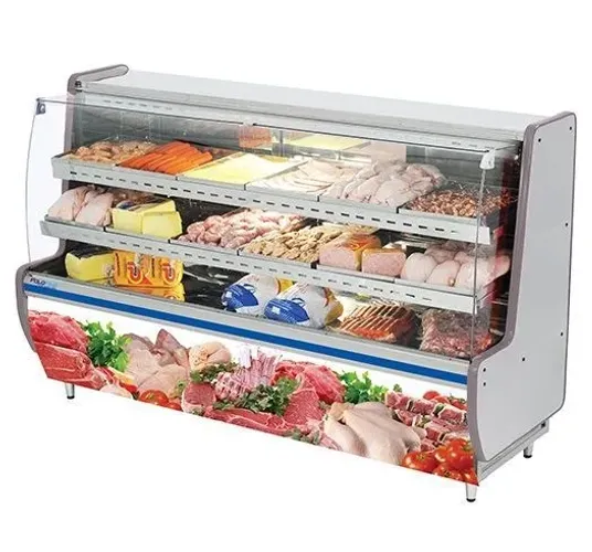 EXPOSITOR AÇOUGUE AVÍCOLA POLO FRIO LINHA 1200- 2 METROS