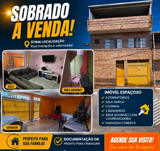 Imóvel para venda possui 140 metros quadrados com 4 quartos em Jardim Santa Rita - Guarulh