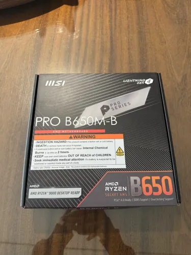 PLACA MÃE, PRO B650M-B