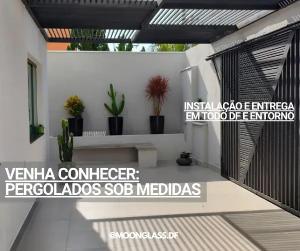 PERGOLADOS SOB MEDIDAS PARA ÁREA EXTERNA