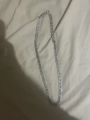 cordão de prata, 950. 