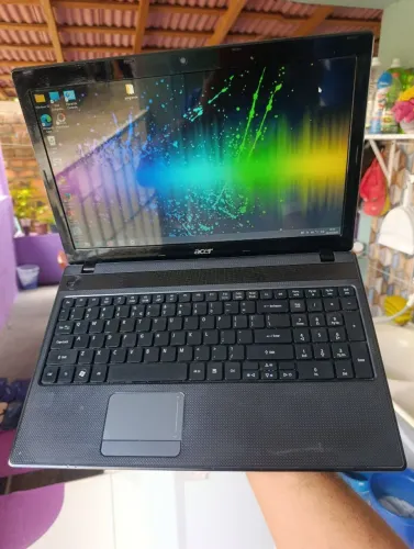 Notebook Acer quebra galho com HD de 500 gigas, 4 Gb de RAM, Windows 10