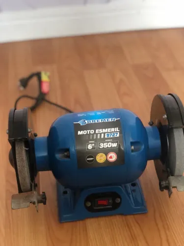 Moto Esmeril de Bancada Bremen 6? 350W - Excelente Estado