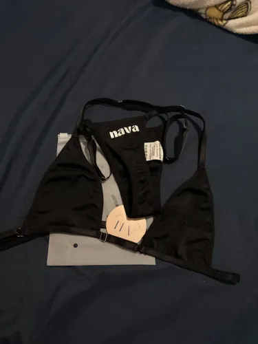 Biquíni Marquinha NAVA beachwear preto