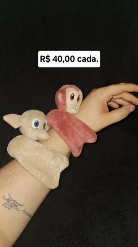 Pelúcia Agarradinhos Natoons Kinder Ovo 2012 - Usado