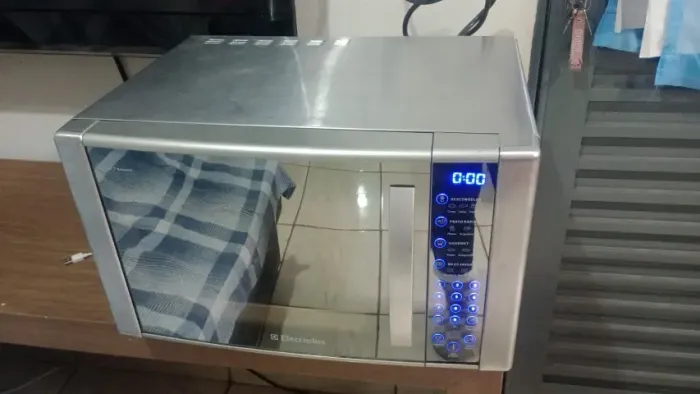 microondas inox top