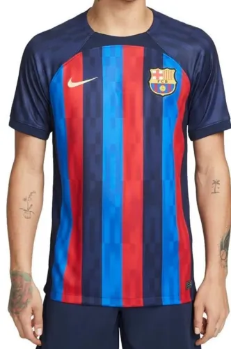 Camiseta Nike Barcelona M/C I 22/23 Torcedor Masc DM1840-452
