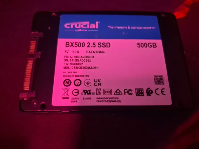 ssd crucial bx500 500gb