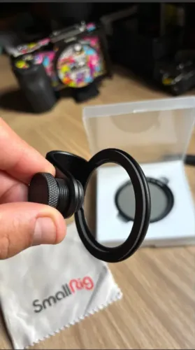Anel Adaptador + Filtro ND para Smartphone