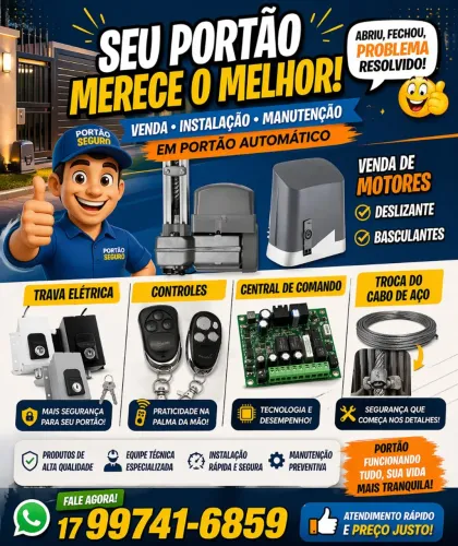 Assistência técnica em portao eletrônicos 