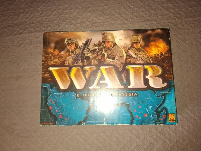 WAR - O jogo da estratégia (jogo de tabuleiro)