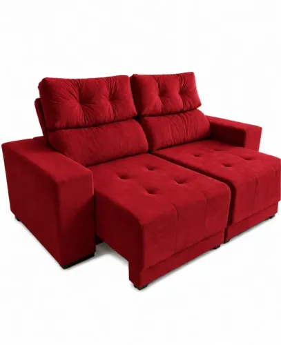 SOFA RETRATIL RECLINÁVEL NOVO LINDO E COM FRETE GRÁTIS PAGA SO NA ENTREGA