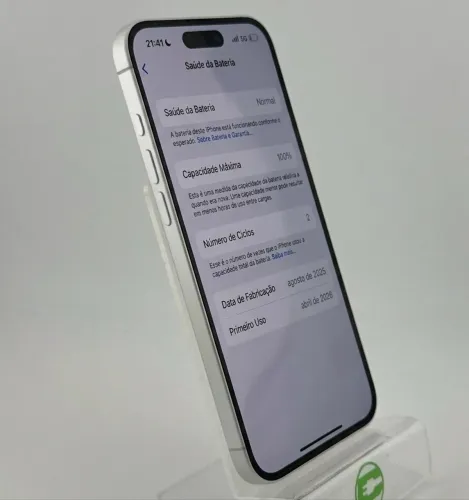 iPhone 16 Plus | Garantia Apple Abril 2027 | Bateria 100% | Nota Fiscal