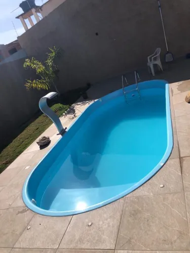 Piscina de fibra 6 x 3