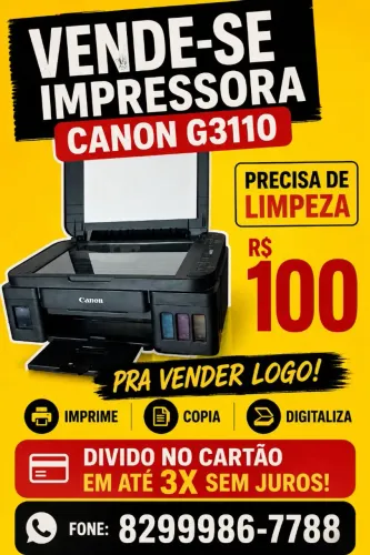 Impressora Canon G3110