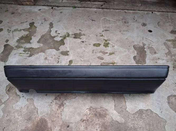 Para choque traseiro gol quadrado original preto