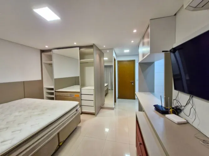 Apartamento com 1 dormitório para alugar, 36 m² por R$ 2.937,65/mês - Setor Bueno - Goiâni