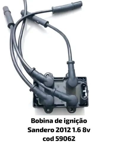 Bobina de ignição sandero 1.6 8v