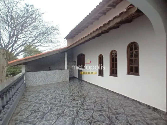 Casa com 2 dormitórios para alugar, 140 m² por R$ 4.060,00/mês - Nova Gerti - São Caetano