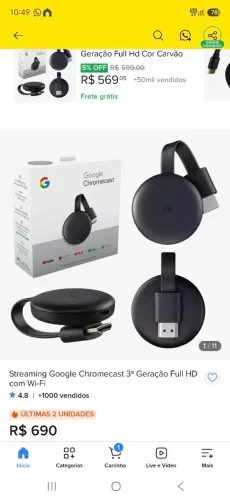 chromecast 3