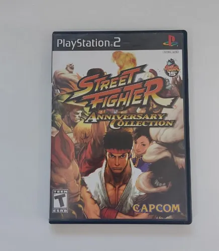 Street Fighter Anniversary Collection PS2 Original