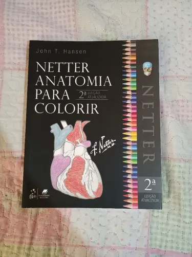 Livro Netter Anatomia para Colorir 2° edição