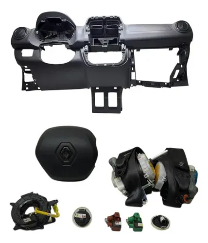 Kit Painel Tabelier Kwid Outsider 1.0 2022 Preto