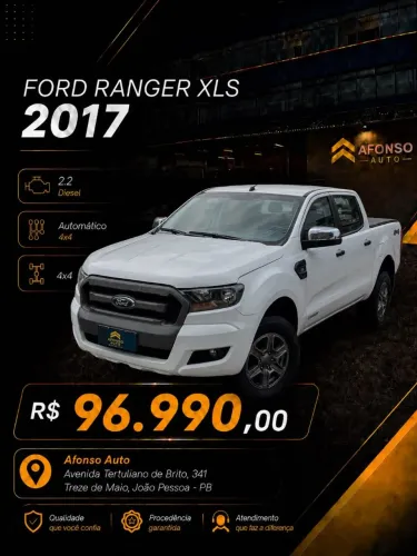 Ford Ranger XLS 2.2 4X4 CD Diesel Aut. 2017
