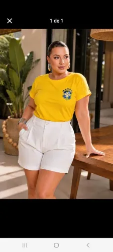 T shirt do Brasil  Promoção  G 