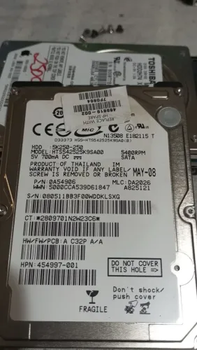 HD Hitachi 250gb para notebook e XBOX E PLAYSTATION