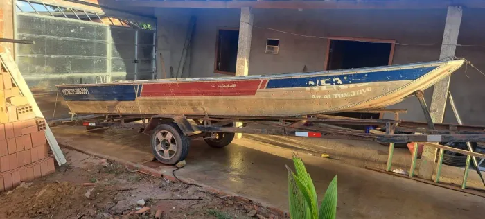 Barco e motor completo 