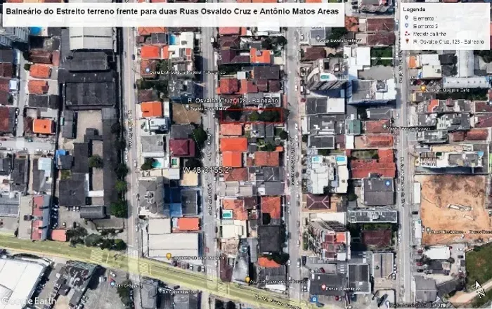 Lote/Terreno para venda tem 190 metros quadrados com 6 quartos em Balneário - Florianópoli