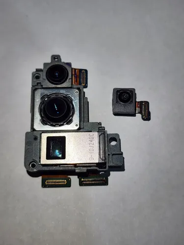 Kit câmeras (traseiras e frontal) galaxy note 20 ultra.