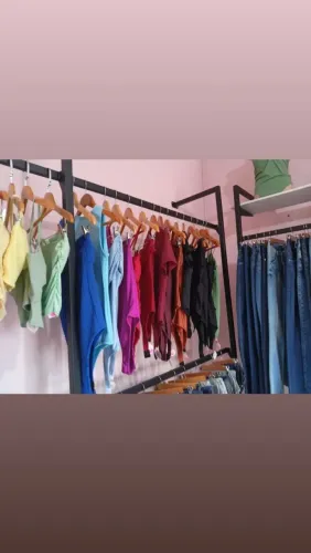 Arara cremalheira para Loja