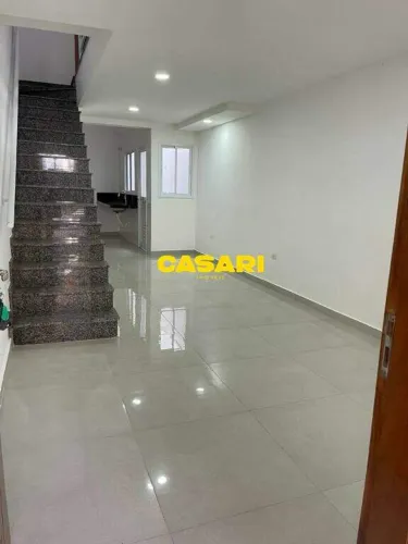 Sobrado com 3 dormitórios à venda, 100 m²- Vila Eldízia - Santo André/SP