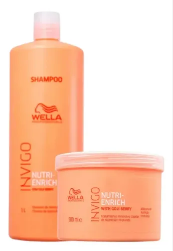 Kit Nutri-enrich Shampoo E Máscara - Wella Professionals