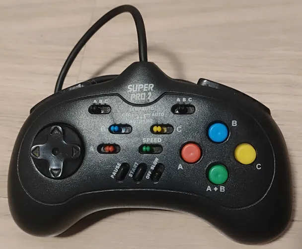 Controle pro 2 mega drive