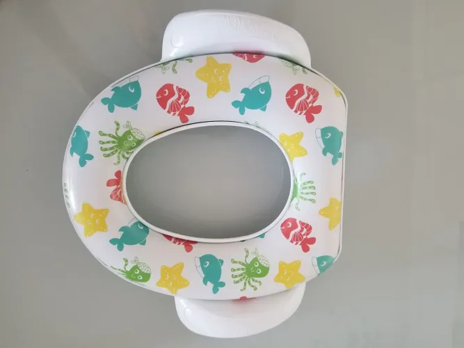 Assento Redutor Infantil para Vaso Sanitário, Almofadado