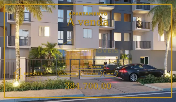 Apartamento Moderno com Suíte e Vaga Coberta no Jardim Limoeiro - Pronto para Morar!