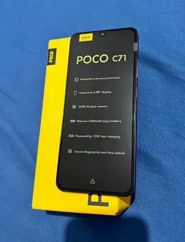 POCO C71 128GB NOVO