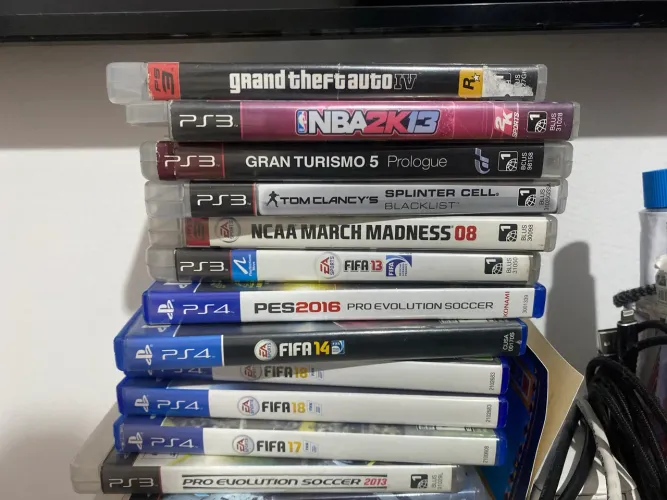 Jogos de Ps4 e Ps3