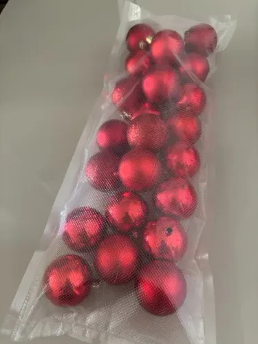 Bolas natalinas variadas