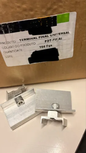 Terminal placa solar 