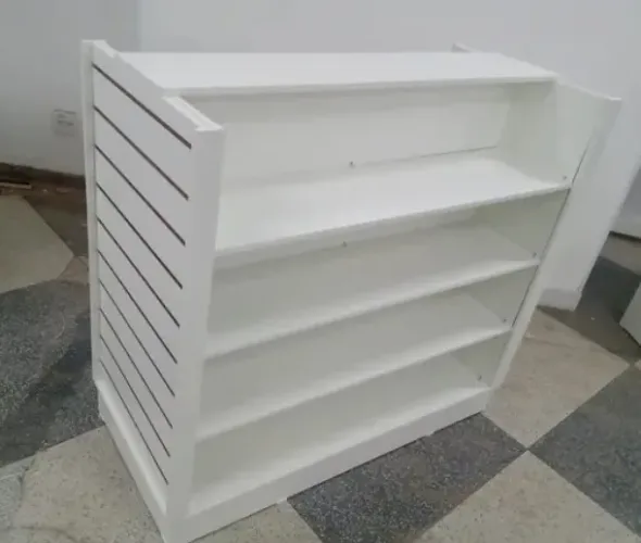GONDOLA COM PONTA CANALETADA - 100% MDF 