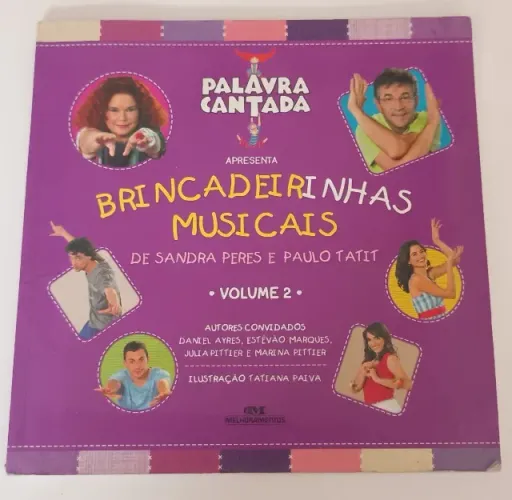 Livro - Brincadeirinhas Musicais - Volume 2 (NÃO POSSUI OS CD'S)