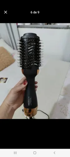 Escova alisadora 3 em 1