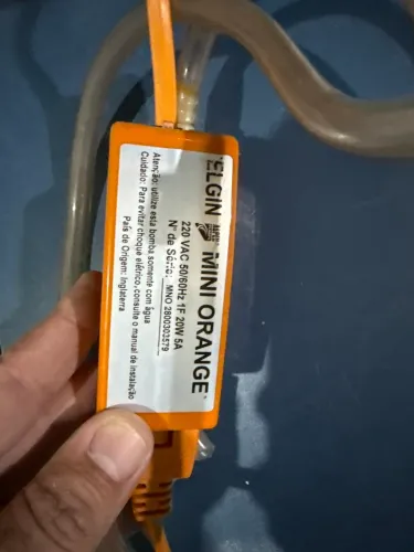Bomba Drenagem Elgin Água Ar Condicionado Mini Orange