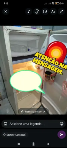 Vendo uma geladeira